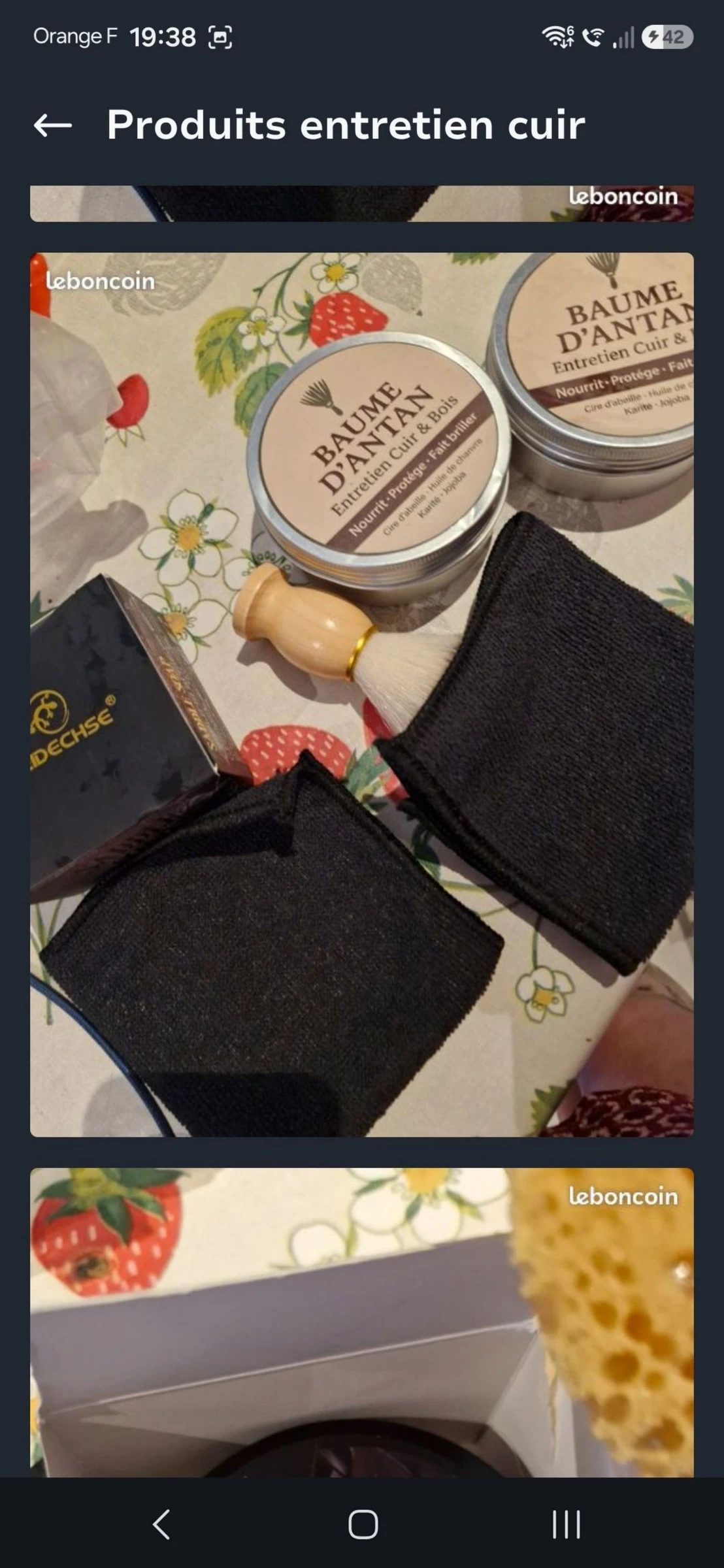 Conjunto de couro novo – photo 2